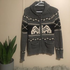 🍬3/$25🍬Bluenotes Knit zip up sweater